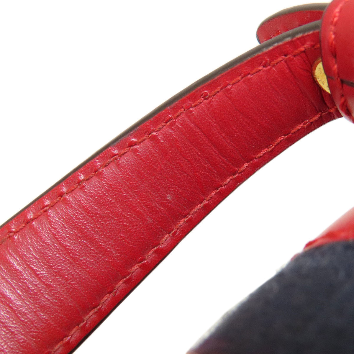 GUCCI Handbag 4720270 Calfskin Red Sylvie 2WAY Women Used