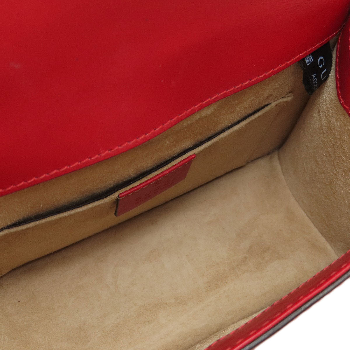 GUCCI Handbag 4720270 Calfskin Red Sylvie 2WAY Women Used
