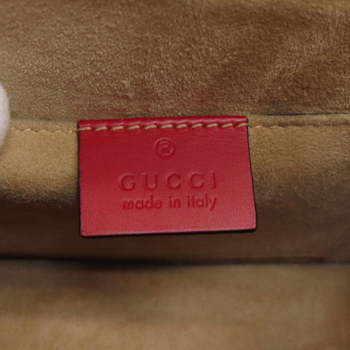 GUCCI Handbag 4720270 Calfskin Red Sylvie 2WAY Women Used