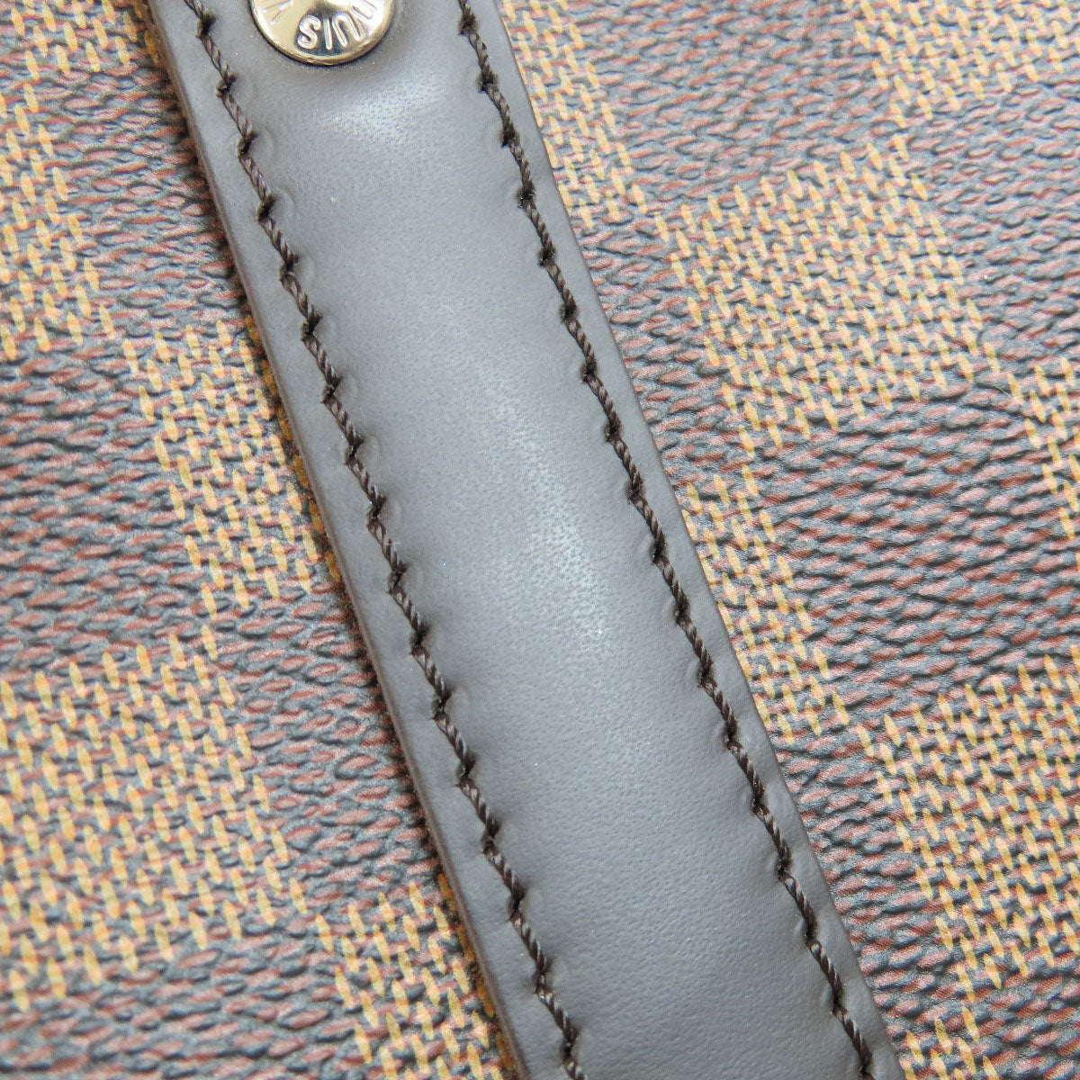 LOUIS VUITTON Business bag N41466 Damier canvas Brown Porto Document Voyage PM Damier Ebene Women Used