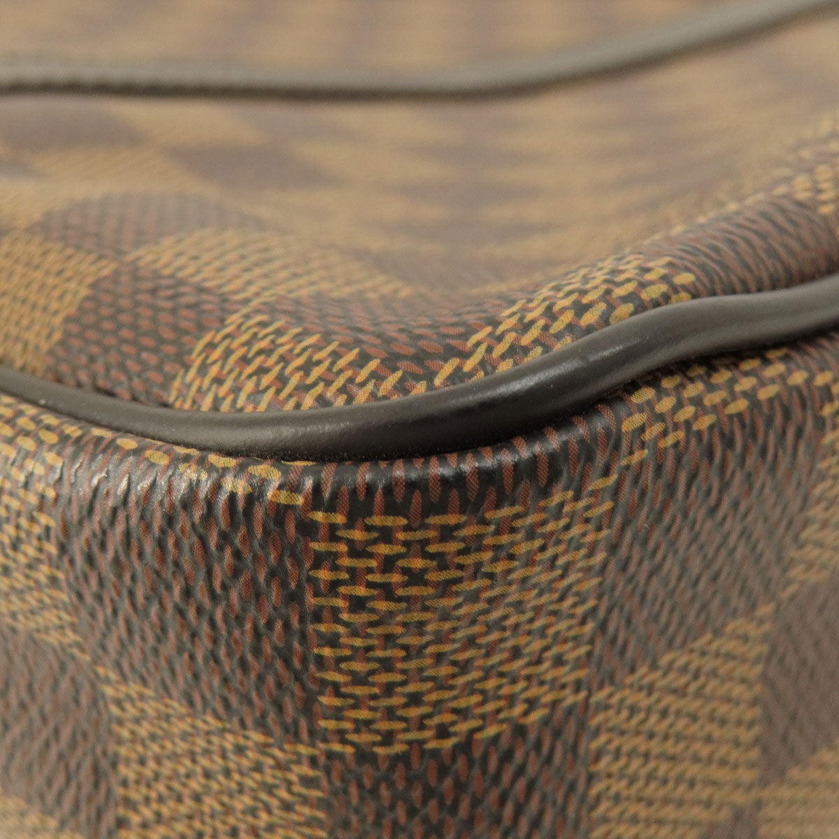 LOUIS VUITTON Business bag N41466 Damier canvas Brown Porto Document Voyage PM Damier Ebene Women Used