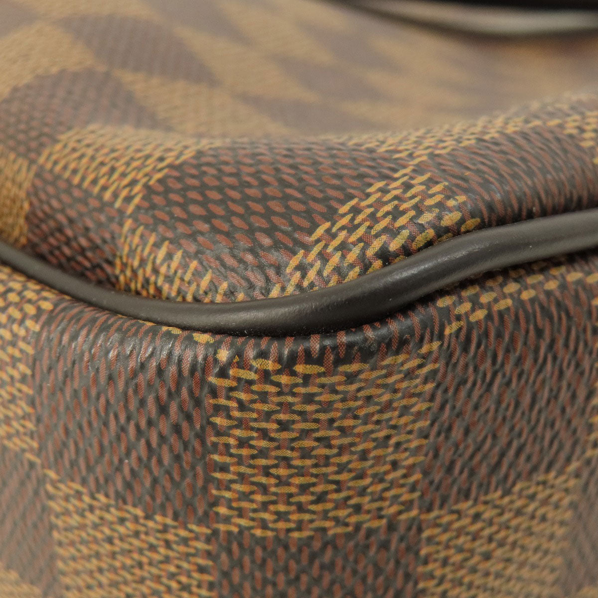 LOUIS VUITTON Business bag N41466 Damier canvas Brown Porto Document Voyage PM Damier Ebene Women Used