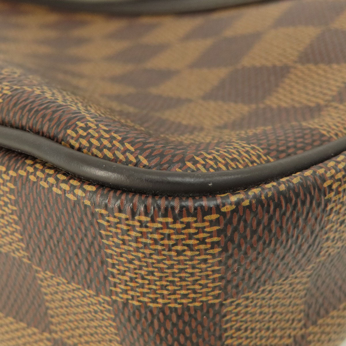 LOUIS VUITTON Business bag N41466 Damier canvas Brown Porto Document Voyage PM Damier Ebene Women Used