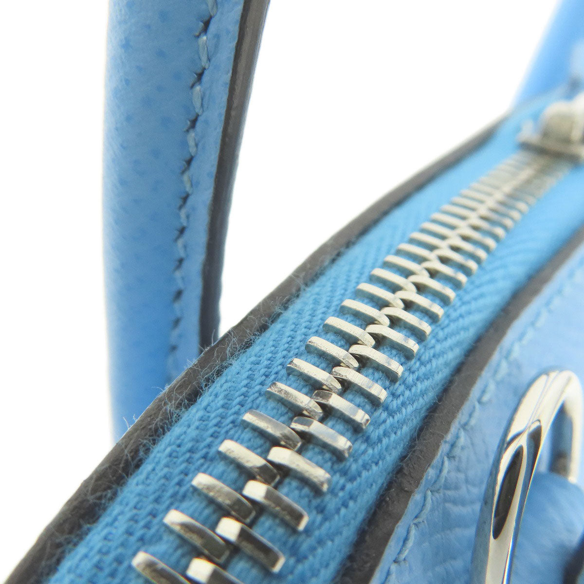 HERMES Handbag Epsom blue Bolide 27 Celeste SilverMetal Women Used