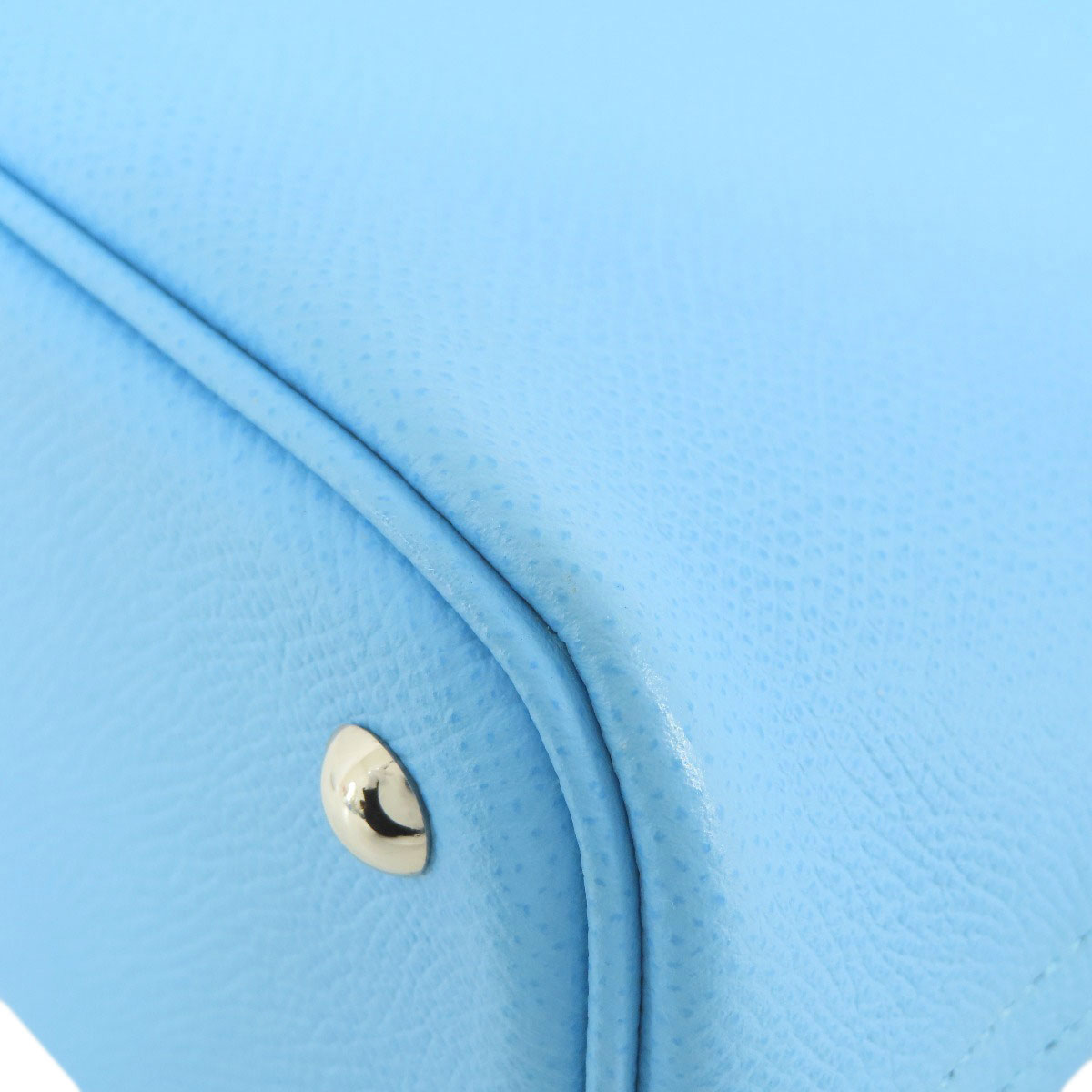 HERMES Handbag Epsom blue Bolide 27 Celeste SilverMetal Women Used