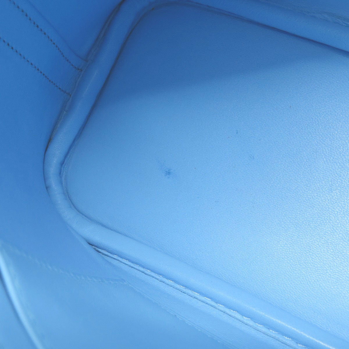 HERMES Handbag Epsom blue Bolide 27 Celeste SilverMetal Women Used