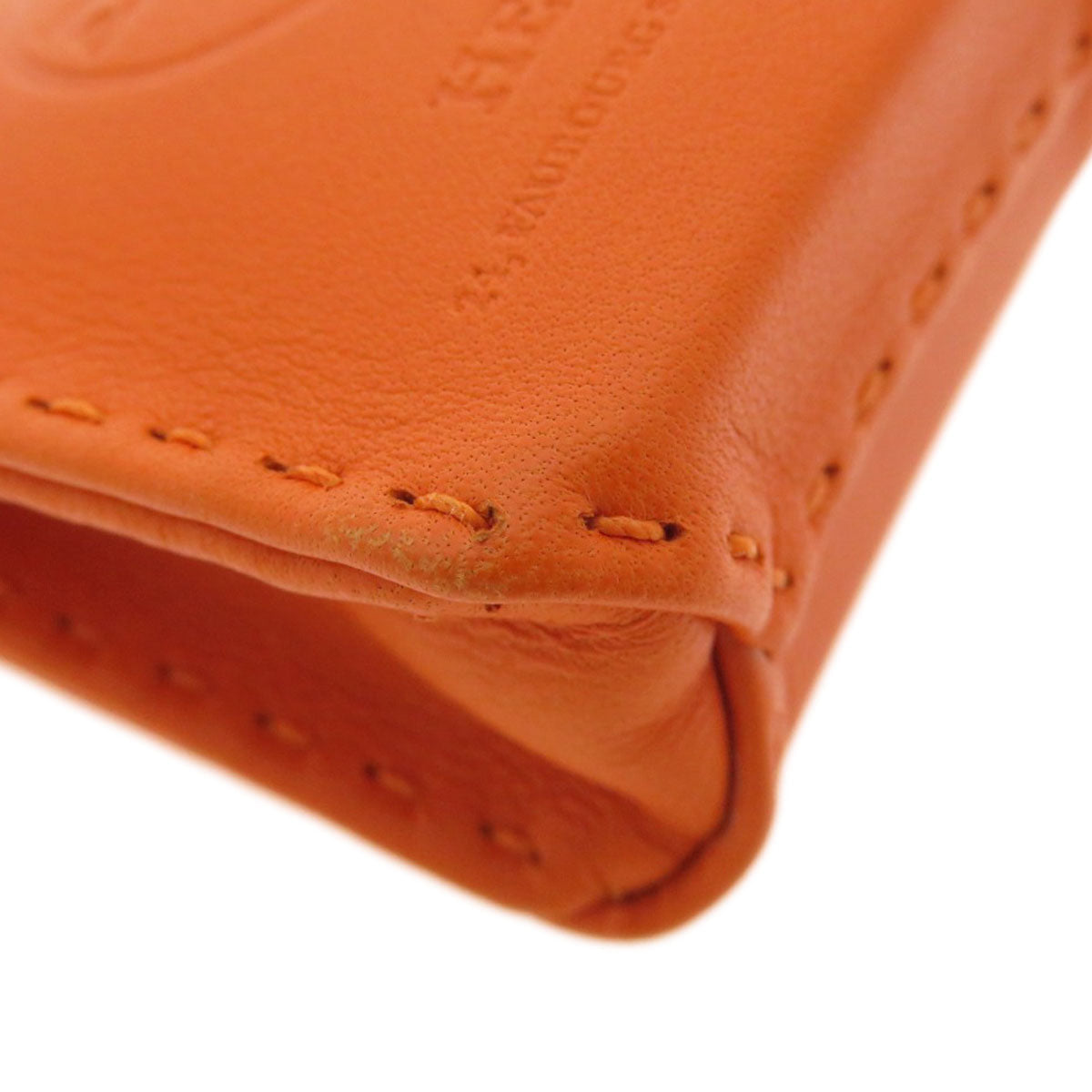 HERMES key ring Anemiro Orange Sac Orange Who Orange Women Used
