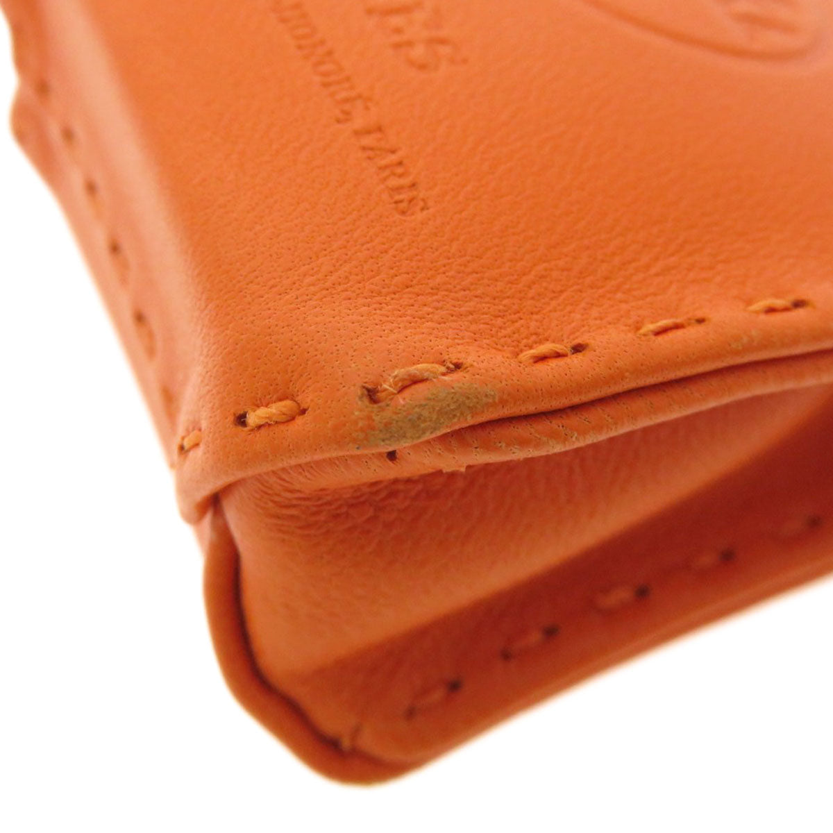 HERMES key ring Anemiro Orange Sac Orange Who Orange Women Used