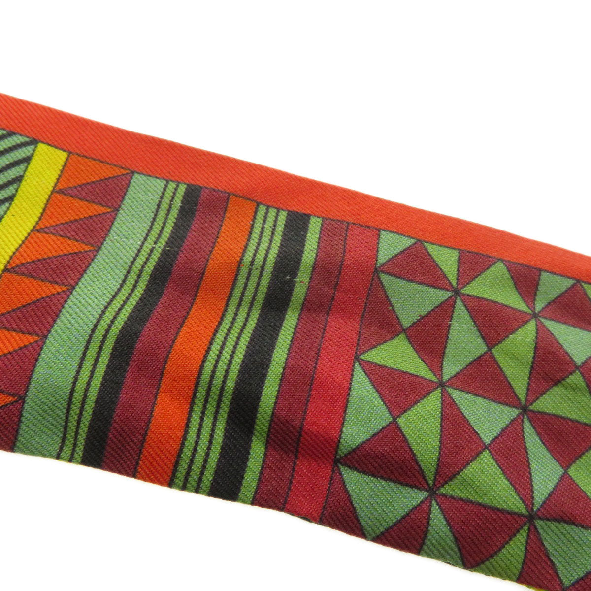 HERMES scarf silk multicolor Twilly Women Used