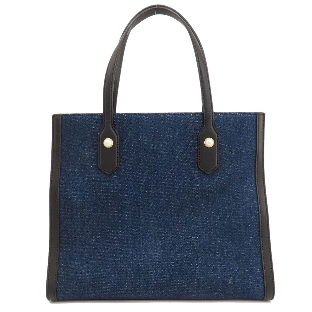 GUCCI Tote Bag 456545 denim blue Tiger embroidery Women Used