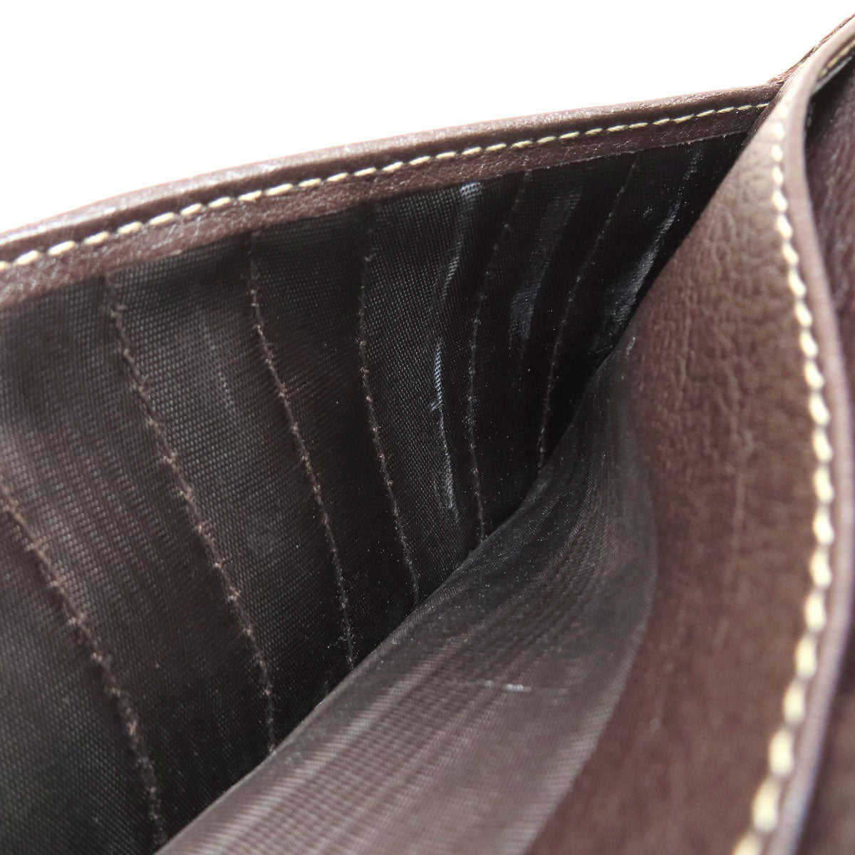GUCCI Long Wallet Purse 212089 canvas Brown GG