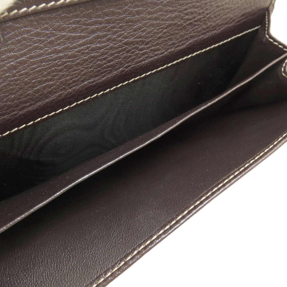 GUCCI Long Wallet Purse 212089 canvas Brown GG