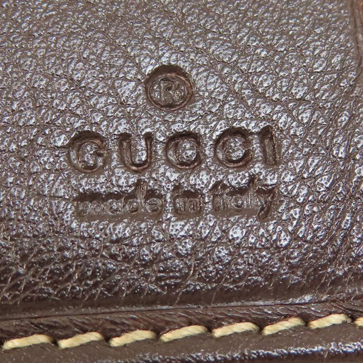 GUCCI Long Wallet Purse 212089 canvas Brown GG