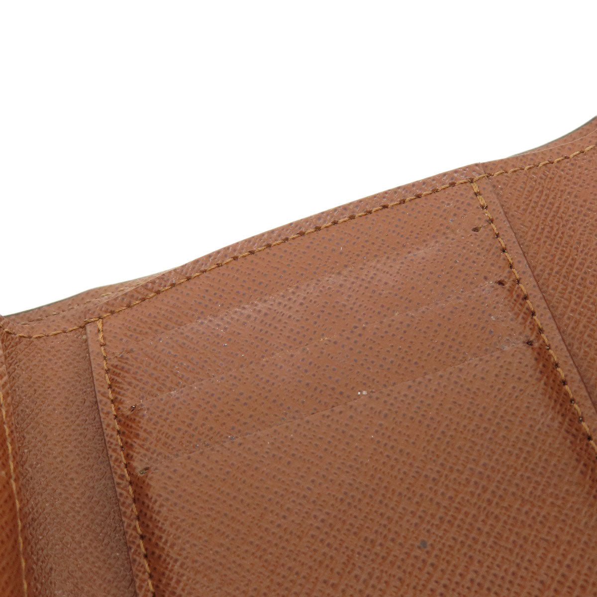 LOUIS VUITTON Bifold Wallet M62472 Monogram canvas Brown Portefeuille Victorine Women Used