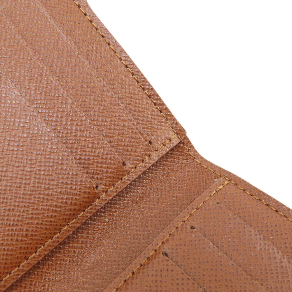 LOUIS VUITTON Bifold Wallet M62472 Monogram canvas Brown Portefeuille Victorine Women Used