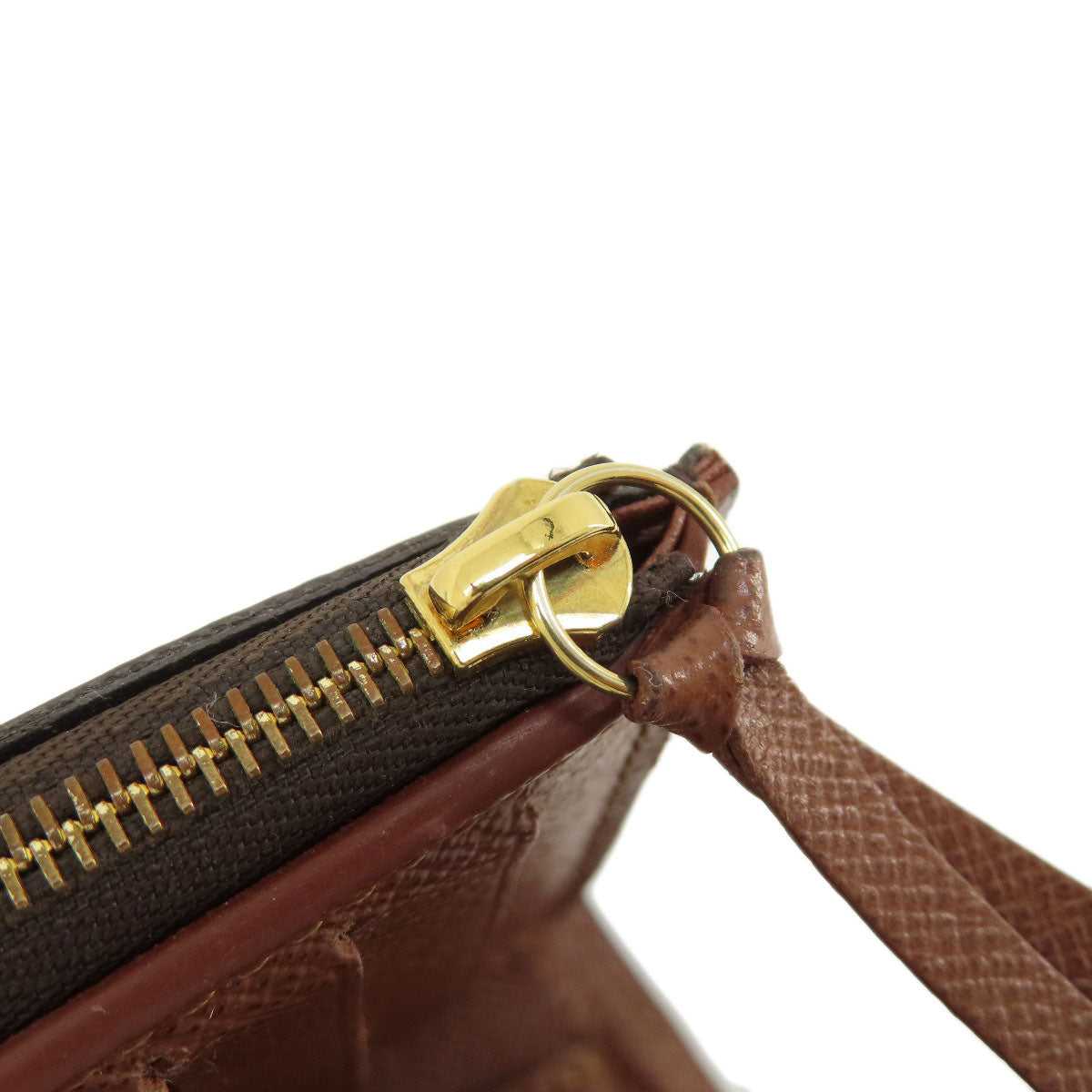 LOUIS VUITTON Bifold Wallet M62472 Monogram canvas Brown Portefeuille Victorine Women Used