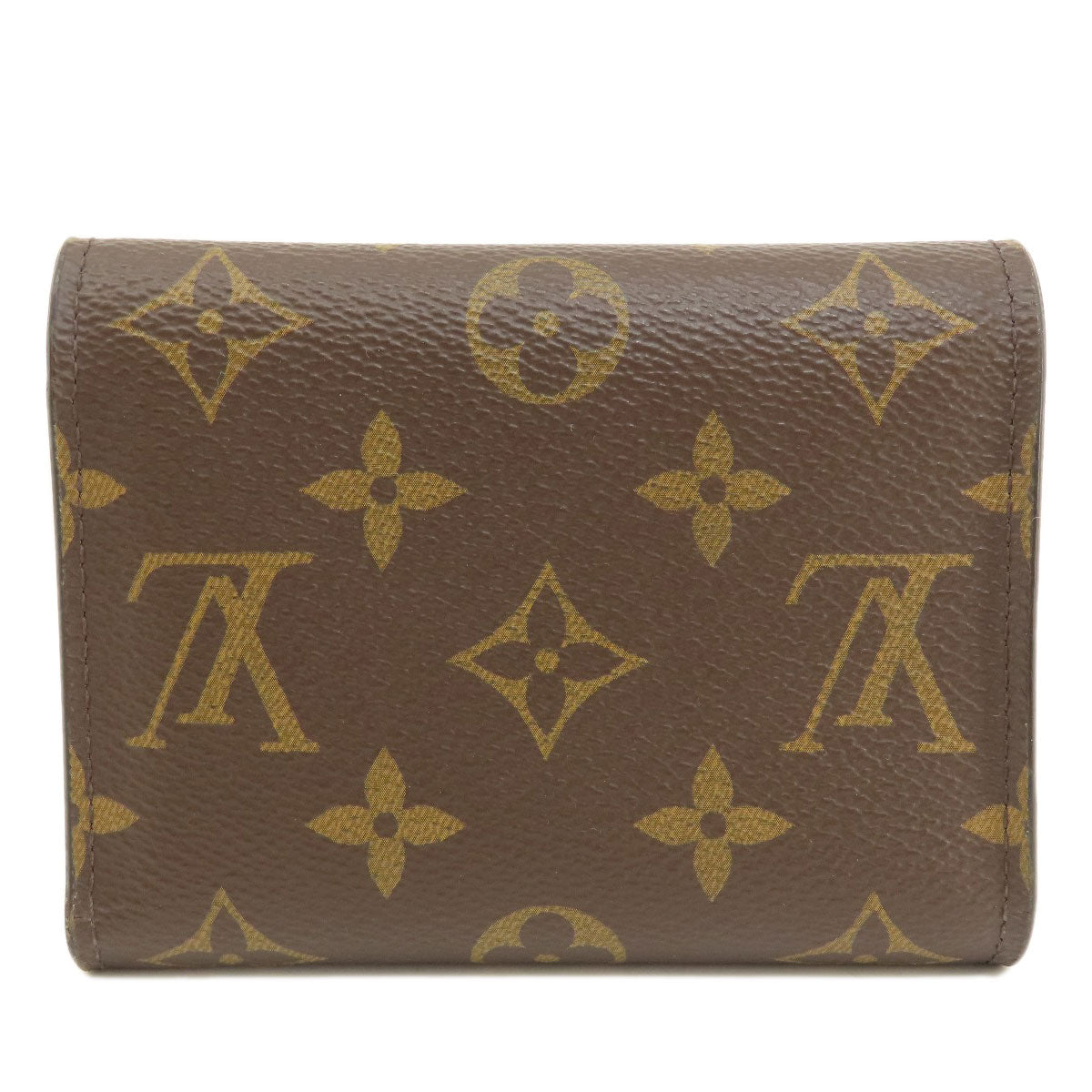 LOUIS VUITTON Bifold Wallet M62472 Monogram canvas Brown Portefeuille Victorine Women Used