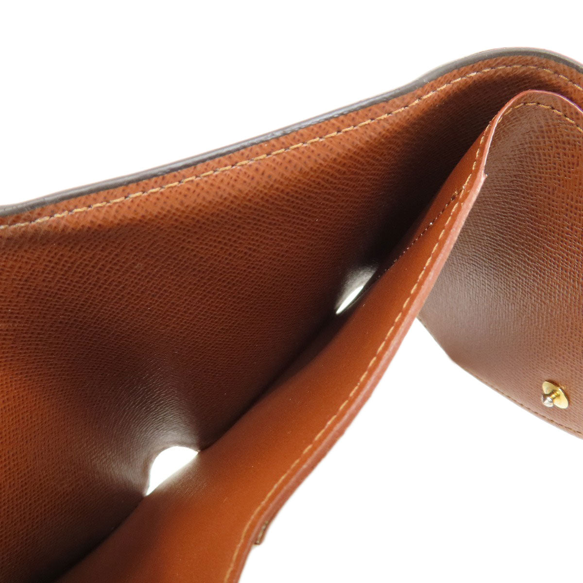 LOUIS VUITTON Bifold Wallet M62472 Monogram canvas Brown Portefeuille Victorine Women Used