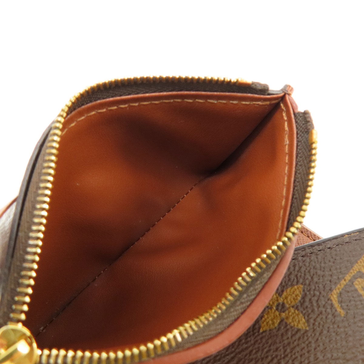 LOUIS VUITTON Bifold Wallet M62472 Monogram canvas Brown Portefeuille Victorine Women Used
