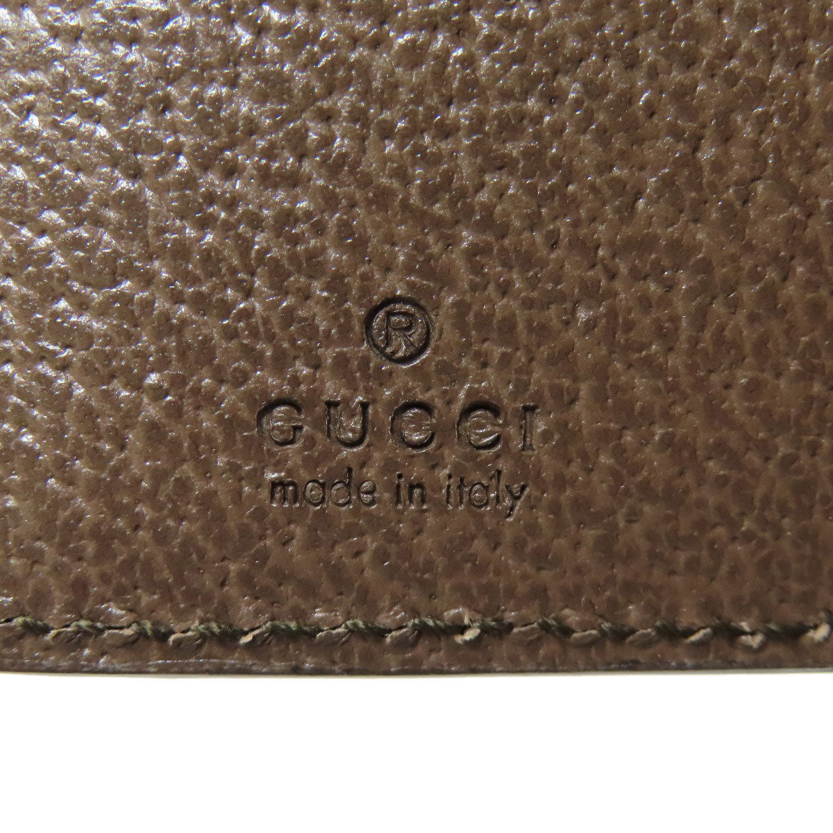 GUCCI Key case Key holder  722950 Canvas, Leather Brown GG Marmont Sherry Line Women Used