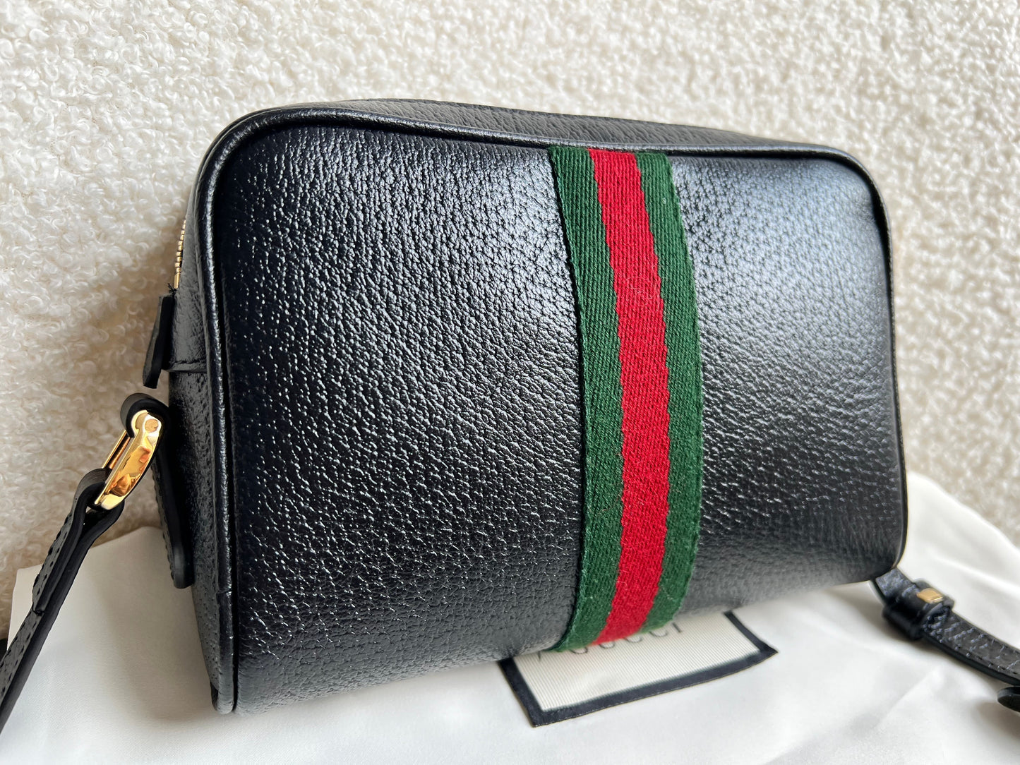 Gucci GG Black Ophidia Mini Shoulder Bag