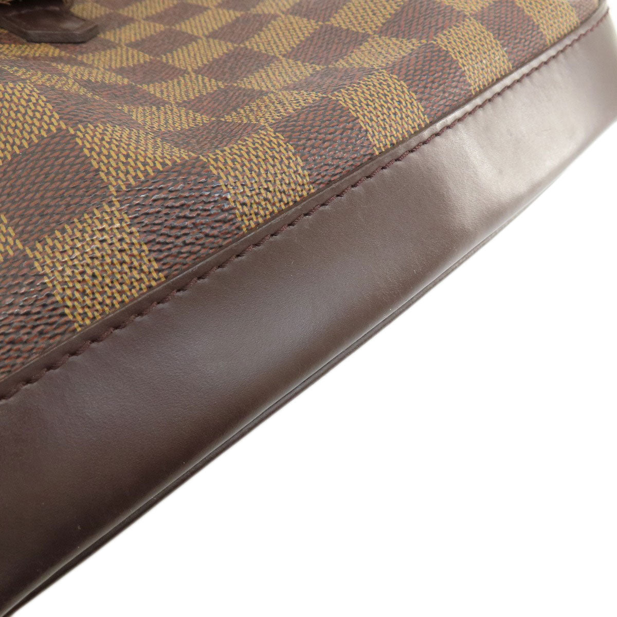 LOUIS VUITTON Backpack N51132 Damier canvas Brown Soho Damier Ebene Women Used