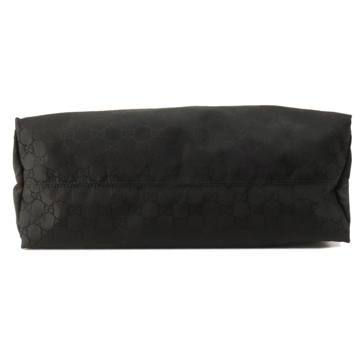 GUCCI Tote Bag 449177 Nylon black GG outlet Women Used