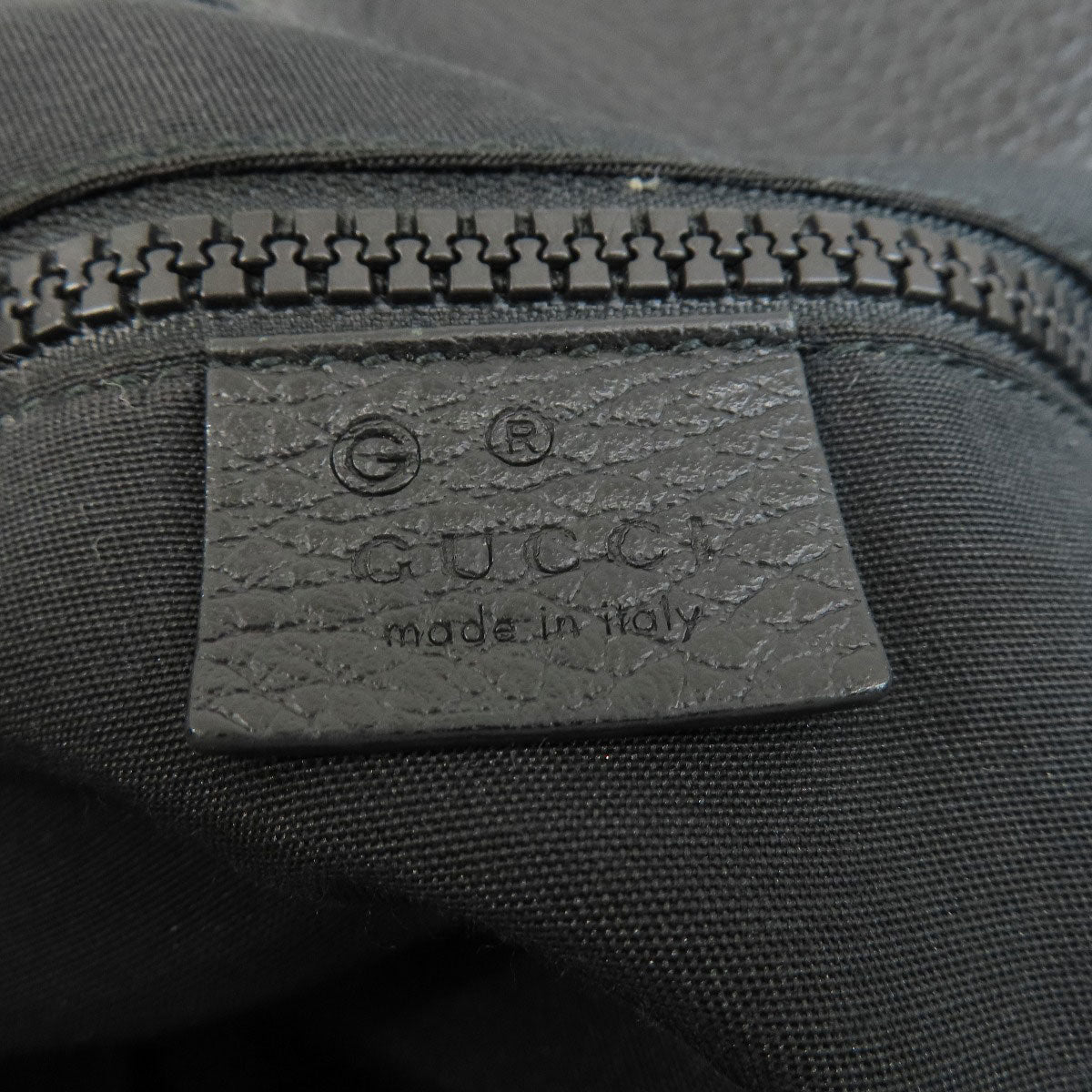 GUCCI Tote Bag 449177 Nylon black GG outlet Women Used