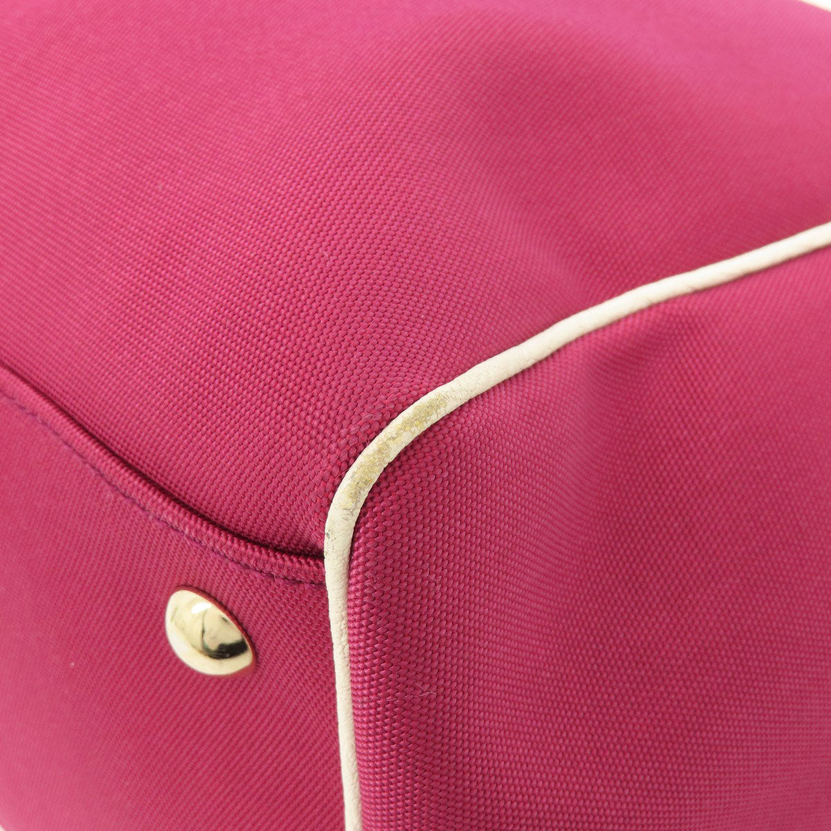 GUCCI Tote Bag 264216 Nylon canvas purple outlet Women Used