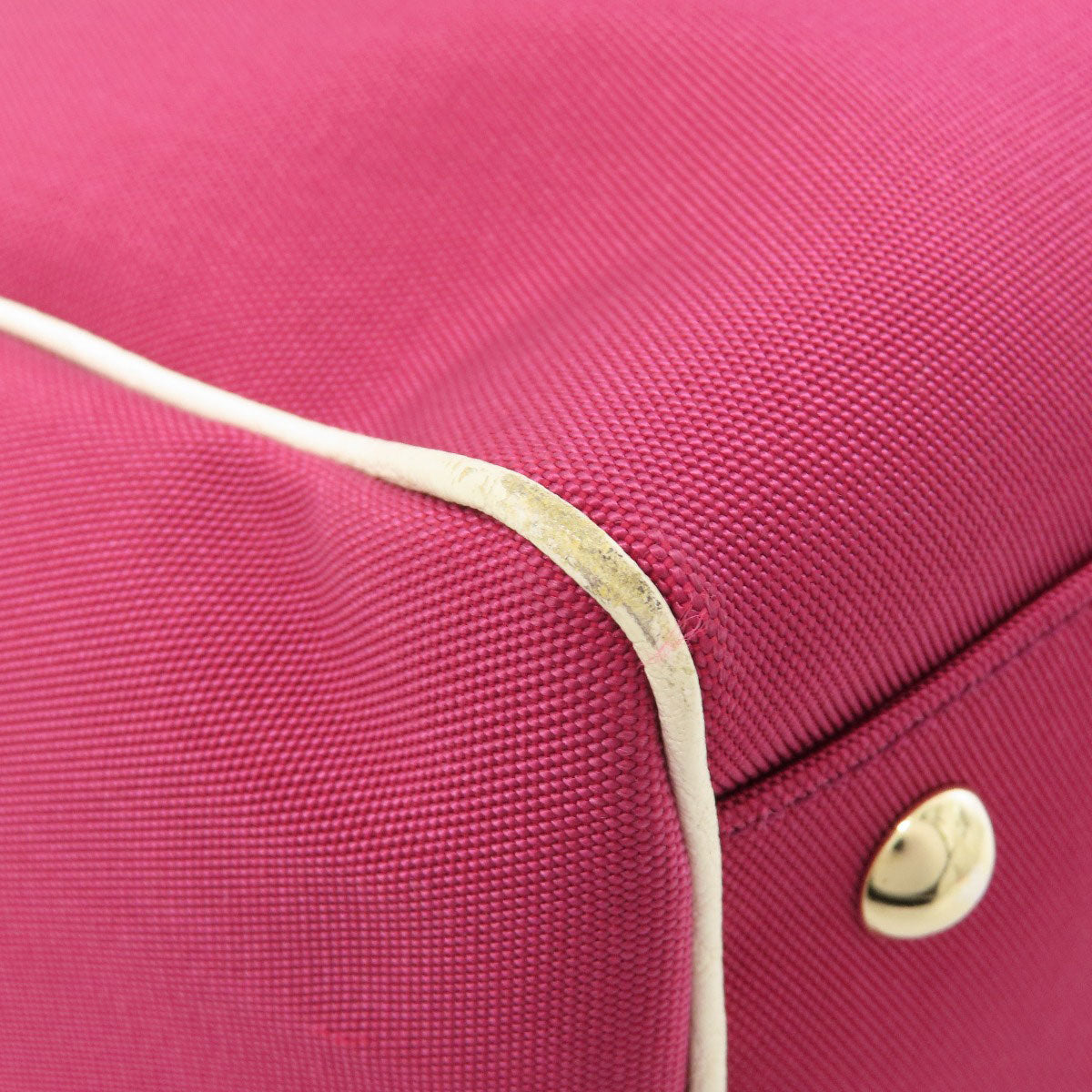 GUCCI Tote Bag 264216 Nylon canvas purple outlet Women Used