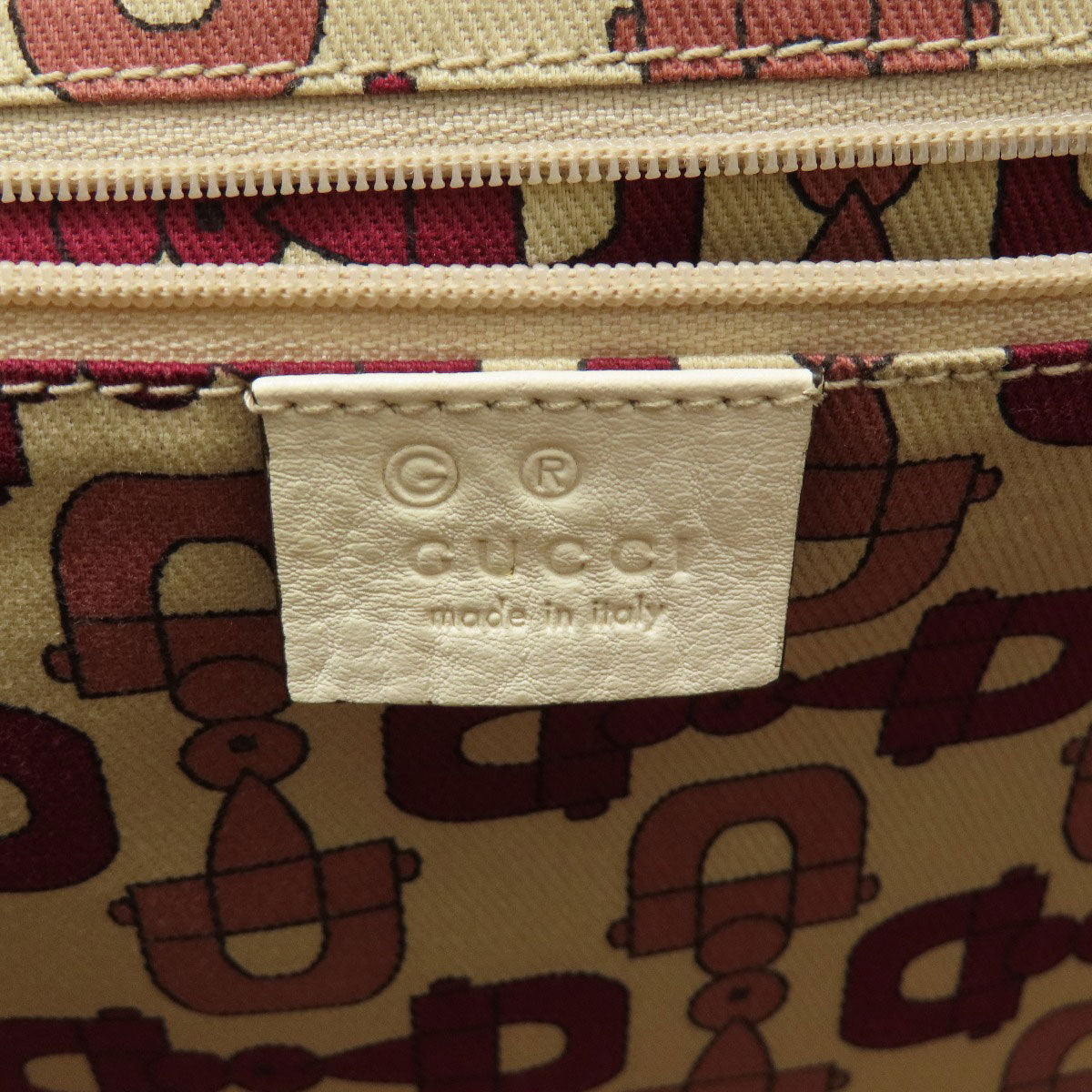 GUCCI Tote Bag 264216 Nylon canvas purple outlet Women Used