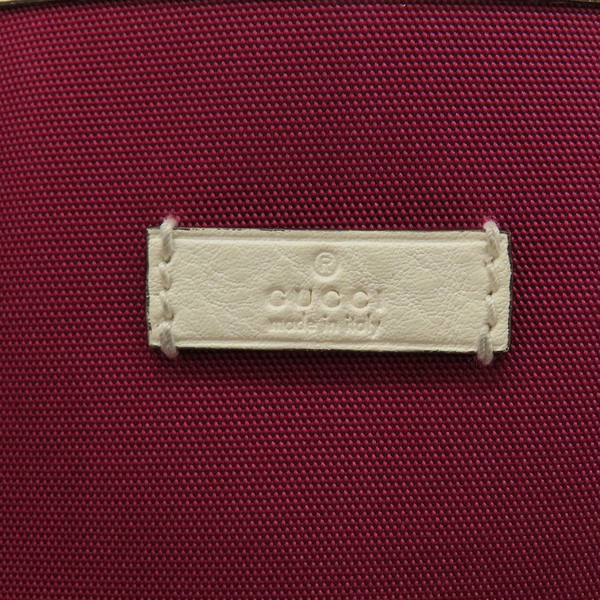 GUCCI Tote Bag 264216 Nylon canvas purple outlet Women Used