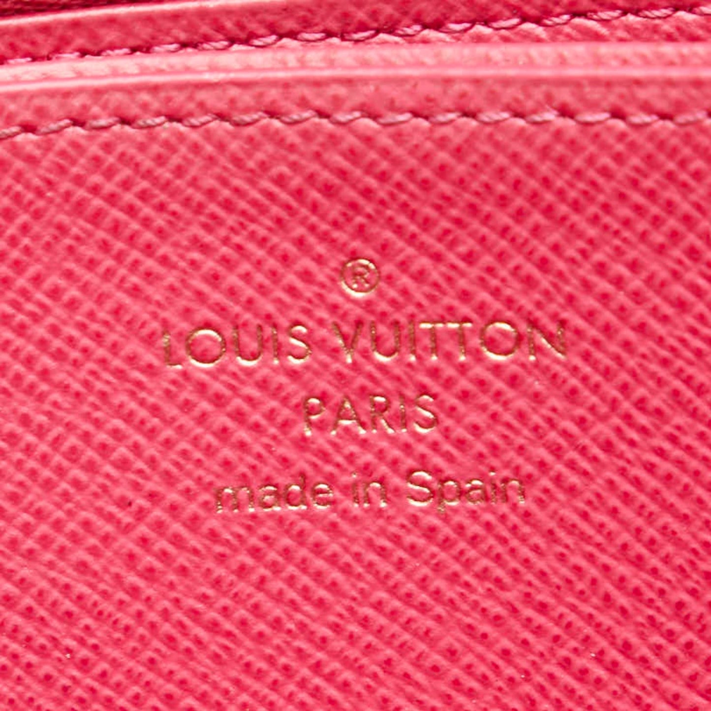 Louis Vuitton  Pvc Leather Long Wallet (Bi-Fold)