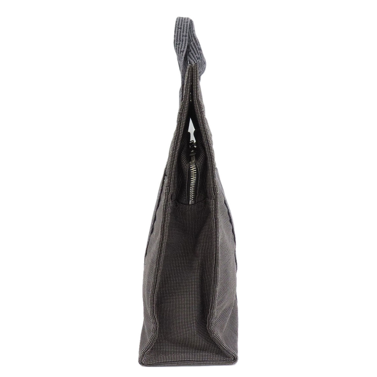 HERMES Tote Bag canvas gray