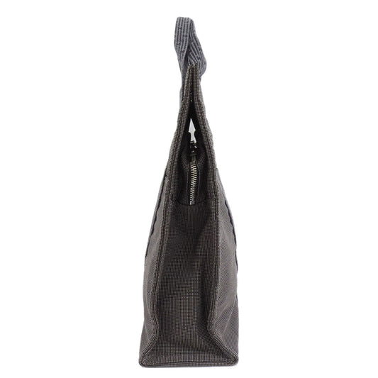 HERMES Tote Bag canvas gray