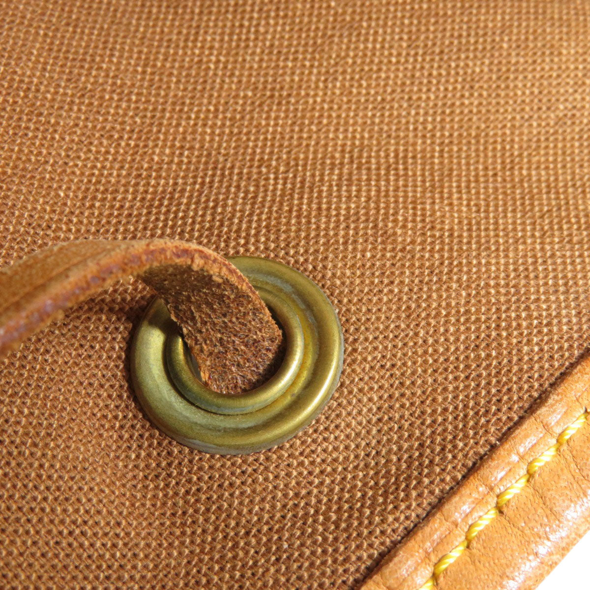 LOUIS VUITTON Backpack M51135 Monogram canvas Brown MontsourisGM Women Used