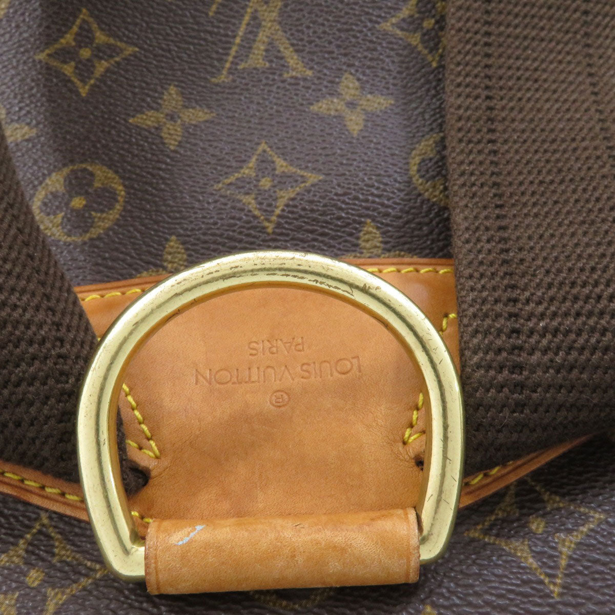 LOUIS VUITTON Backpack M51135 Monogram canvas Brown MontsourisGM Women Used