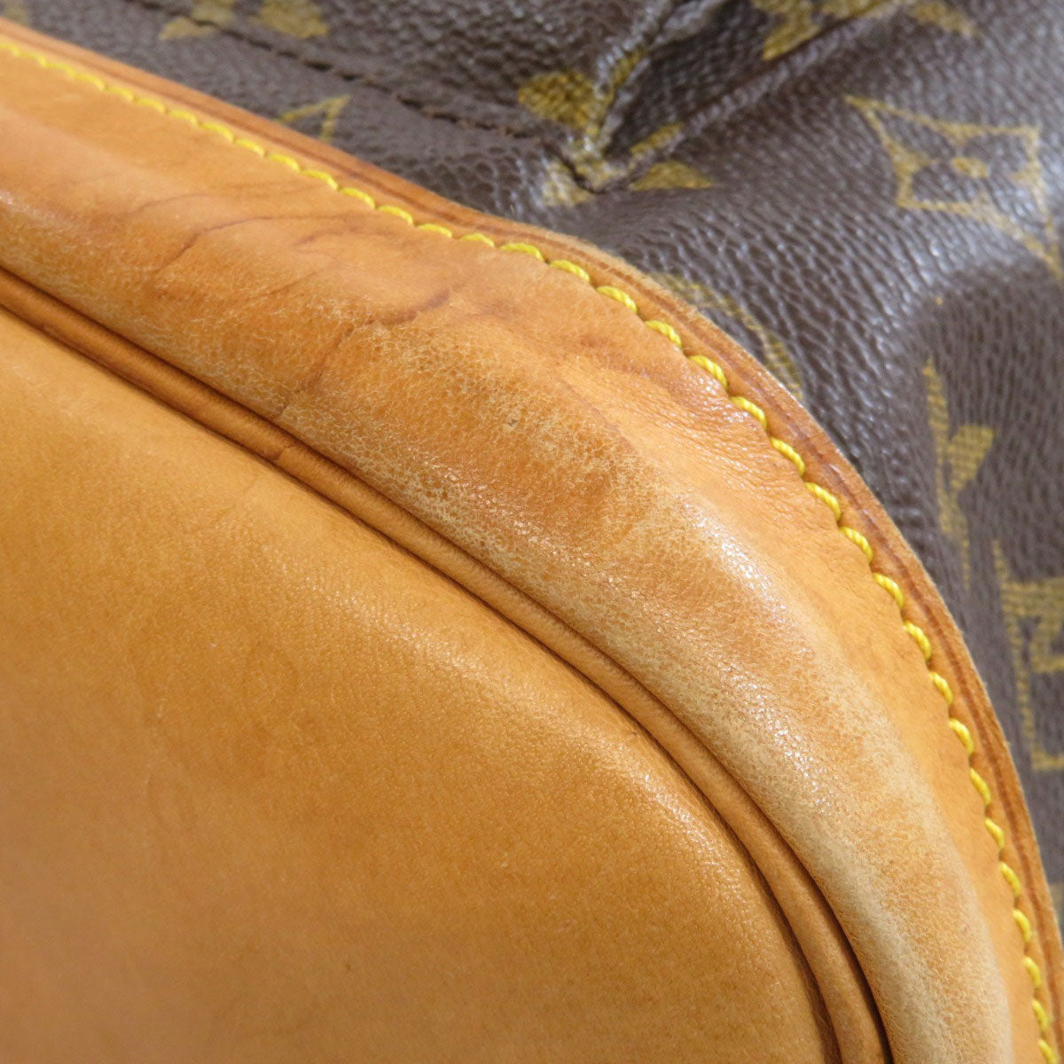 LOUIS VUITTON Backpack M51135 Monogram canvas Brown MontsourisGM Women Used