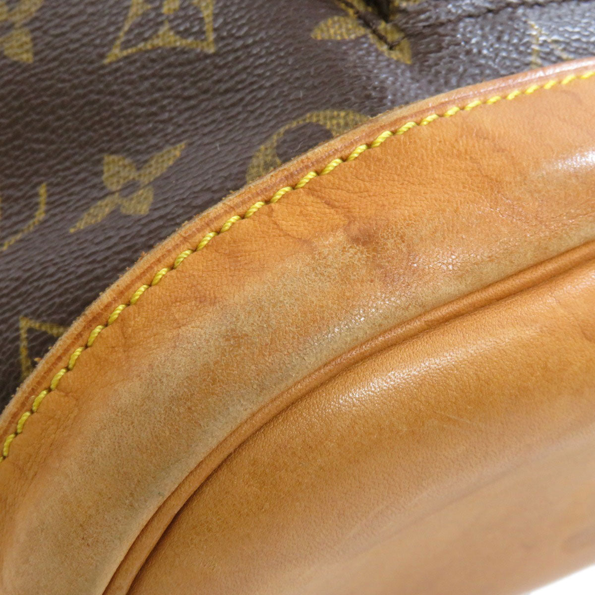LOUIS VUITTON Backpack M51135 Monogram canvas Brown MontsourisGM Women Used