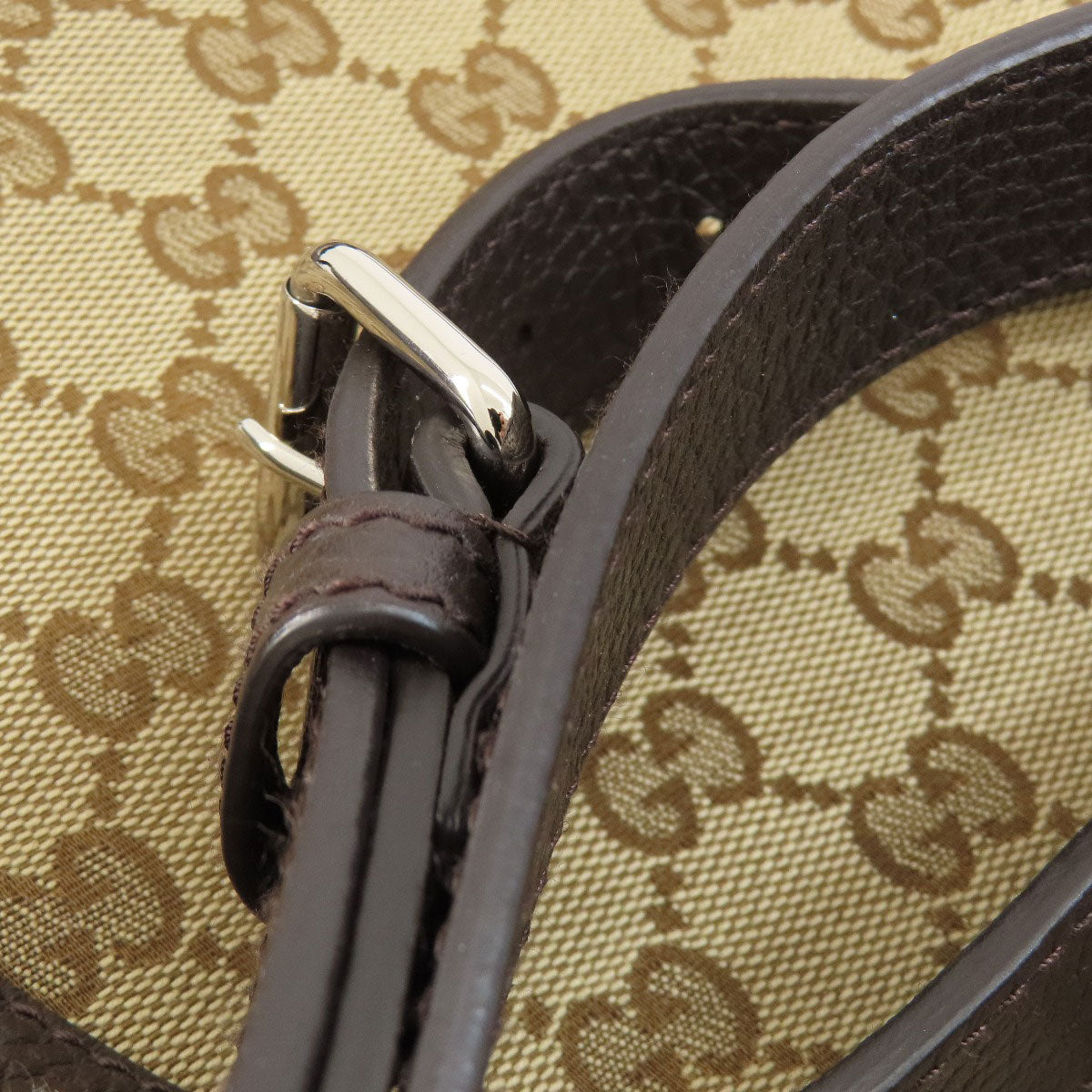GUCCI Backpack 449175 canvas Brown GG outlet