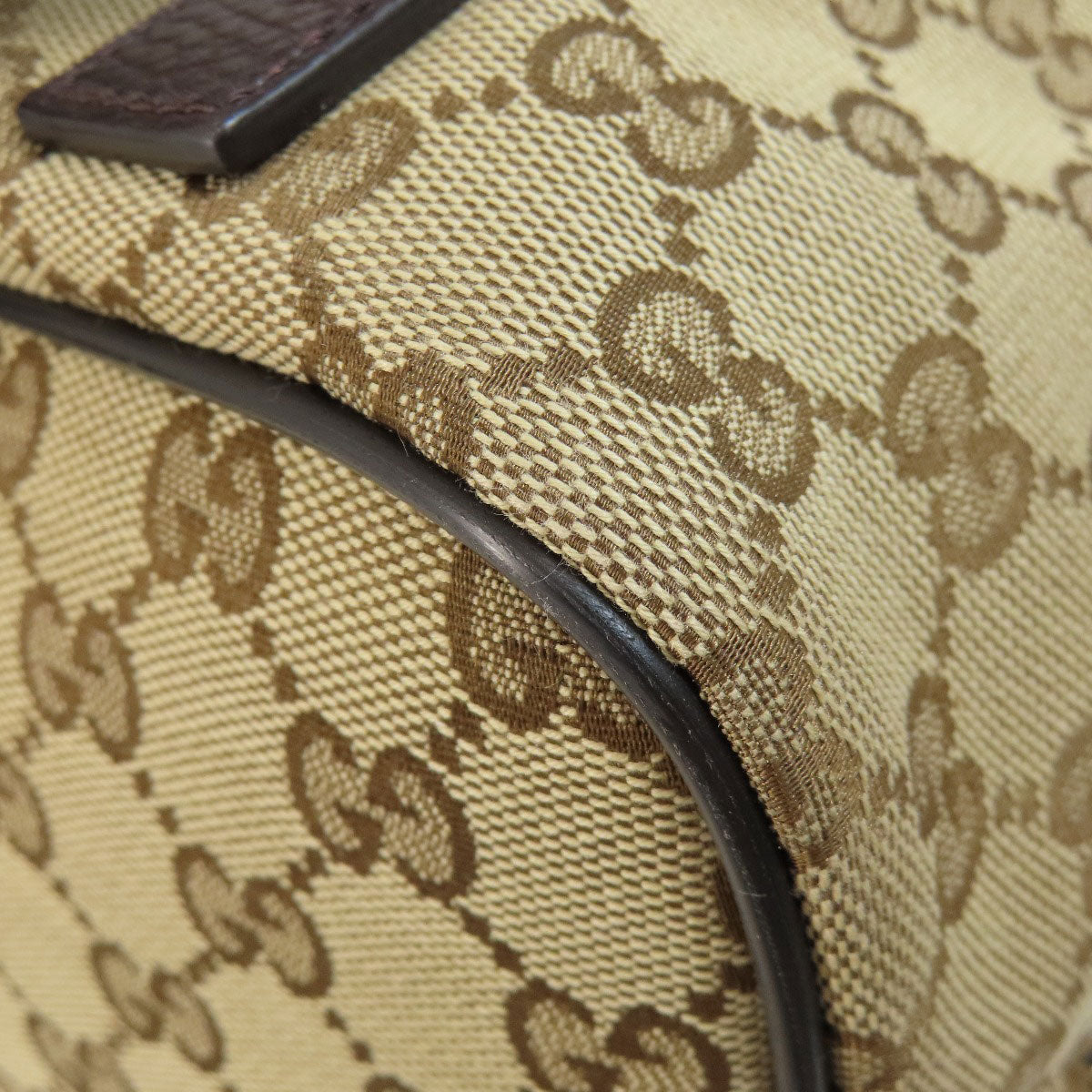GUCCI Backpack 449175 canvas Brown GG outlet