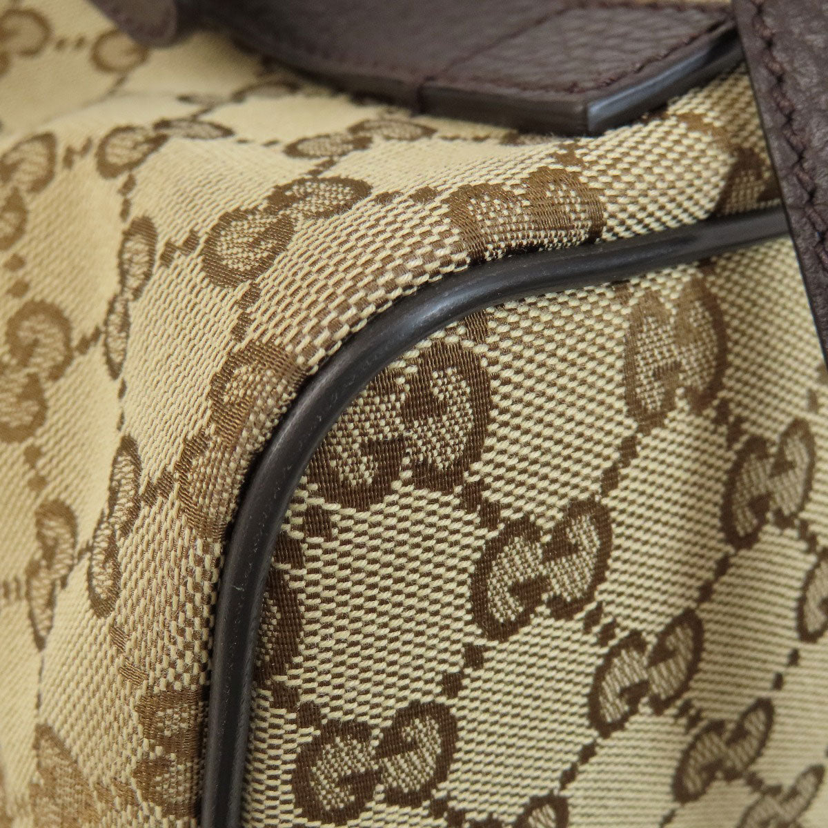 GUCCI Backpack 449175 canvas Brown GG outlet