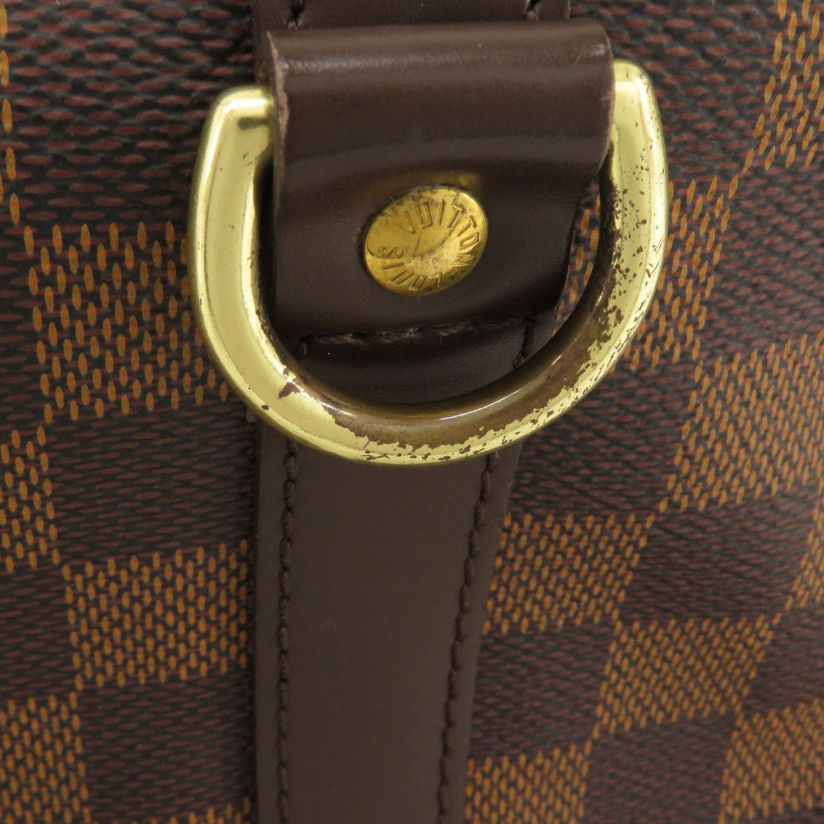 LOUIS VUITTON Boston Duffel bag N41367 Damier canvas Brown Speedy Bandouliere 30 Damier Ebene