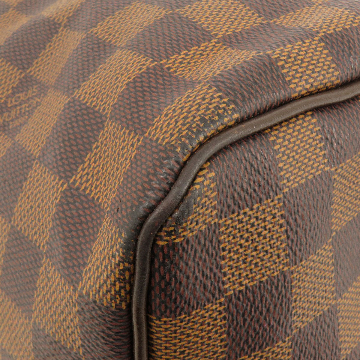 LOUIS VUITTON Boston Duffel bag N41367 Damier canvas Brown Speedy Bandouliere 30 Damier Ebene