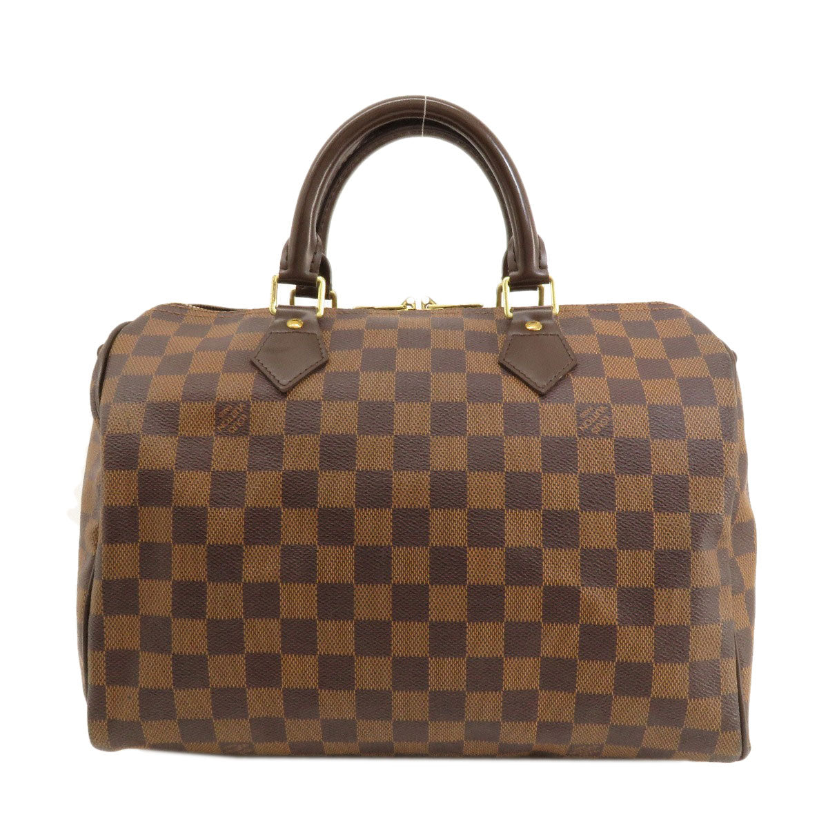 LOUIS VUITTON Boston Duffel bag N41367 Damier canvas Brown Speedy Bandouliere 30 Damier Ebene