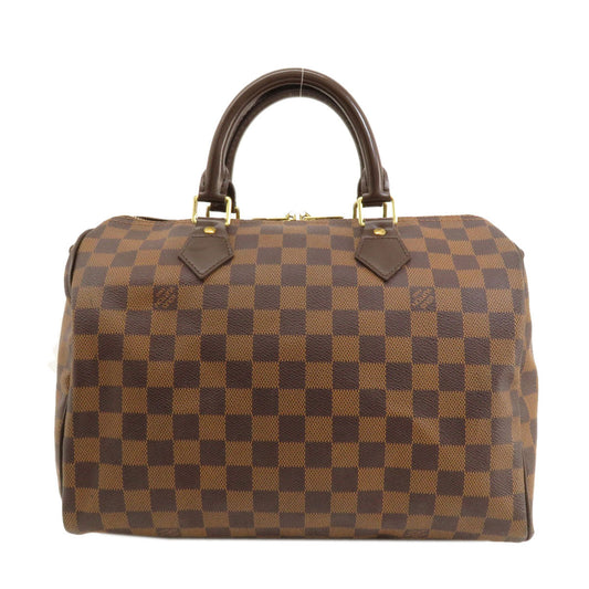 LOUIS VUITTON Boston Duffel bag N41367 Damier canvas Brown Speedy Bandouliere 30 Damier Ebene