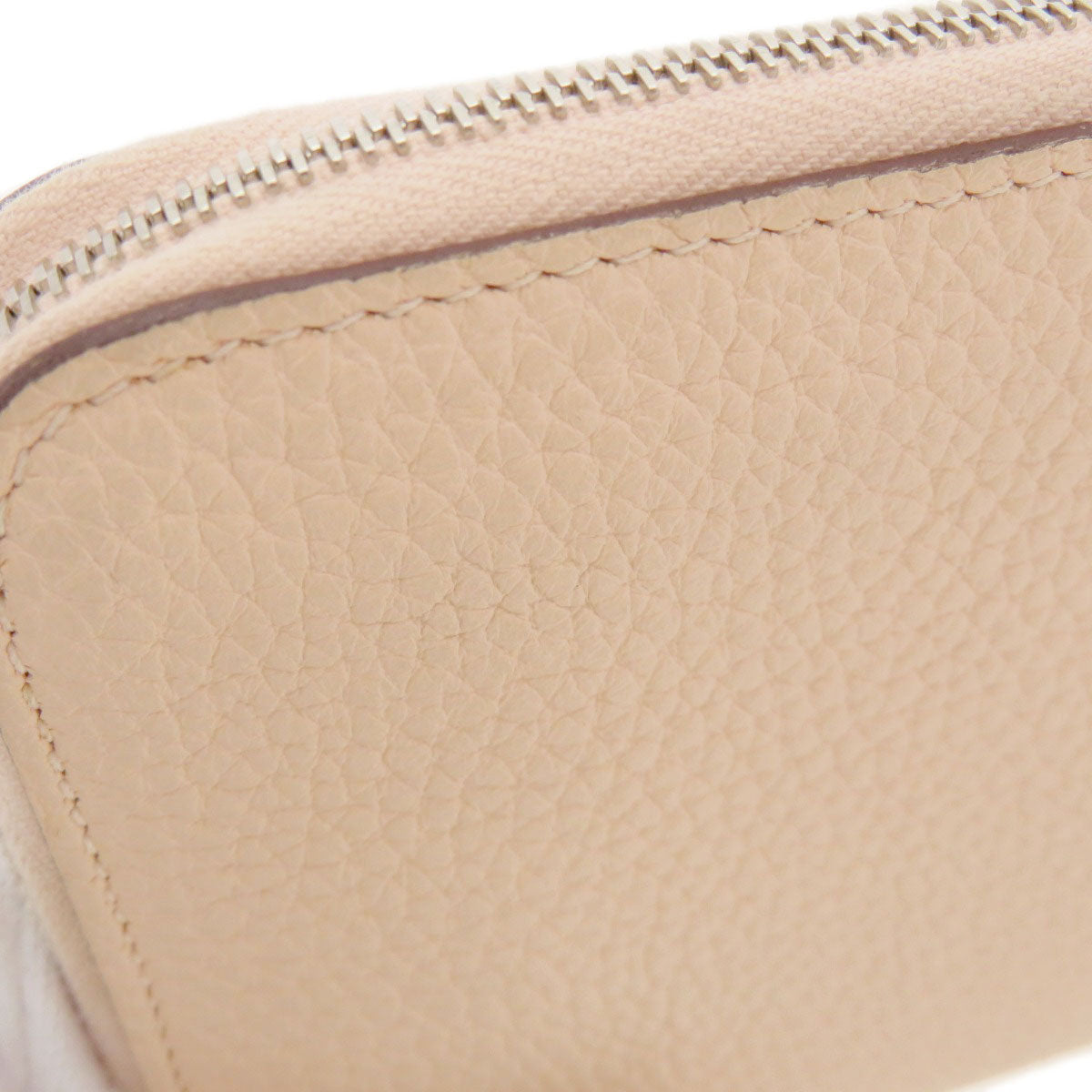 HERMES Long Wallet Purse Togo pink Azap Long Togo
