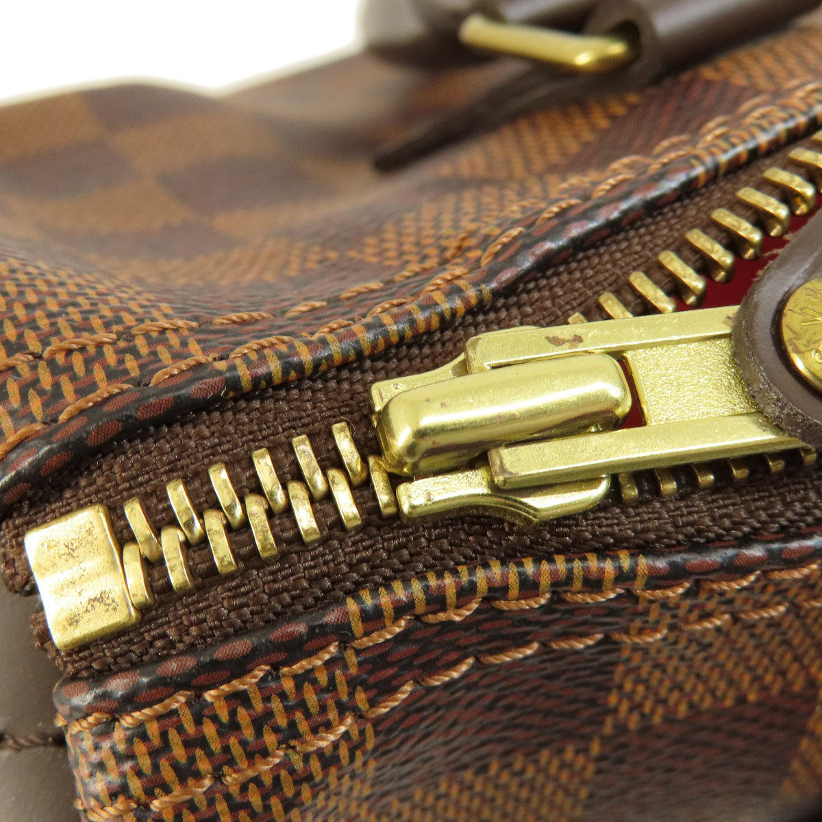 LOUIS VUITTON Boston Duffel bag N41532 Damier canvas Brown Speedy 25 Damier Ebene Women Used