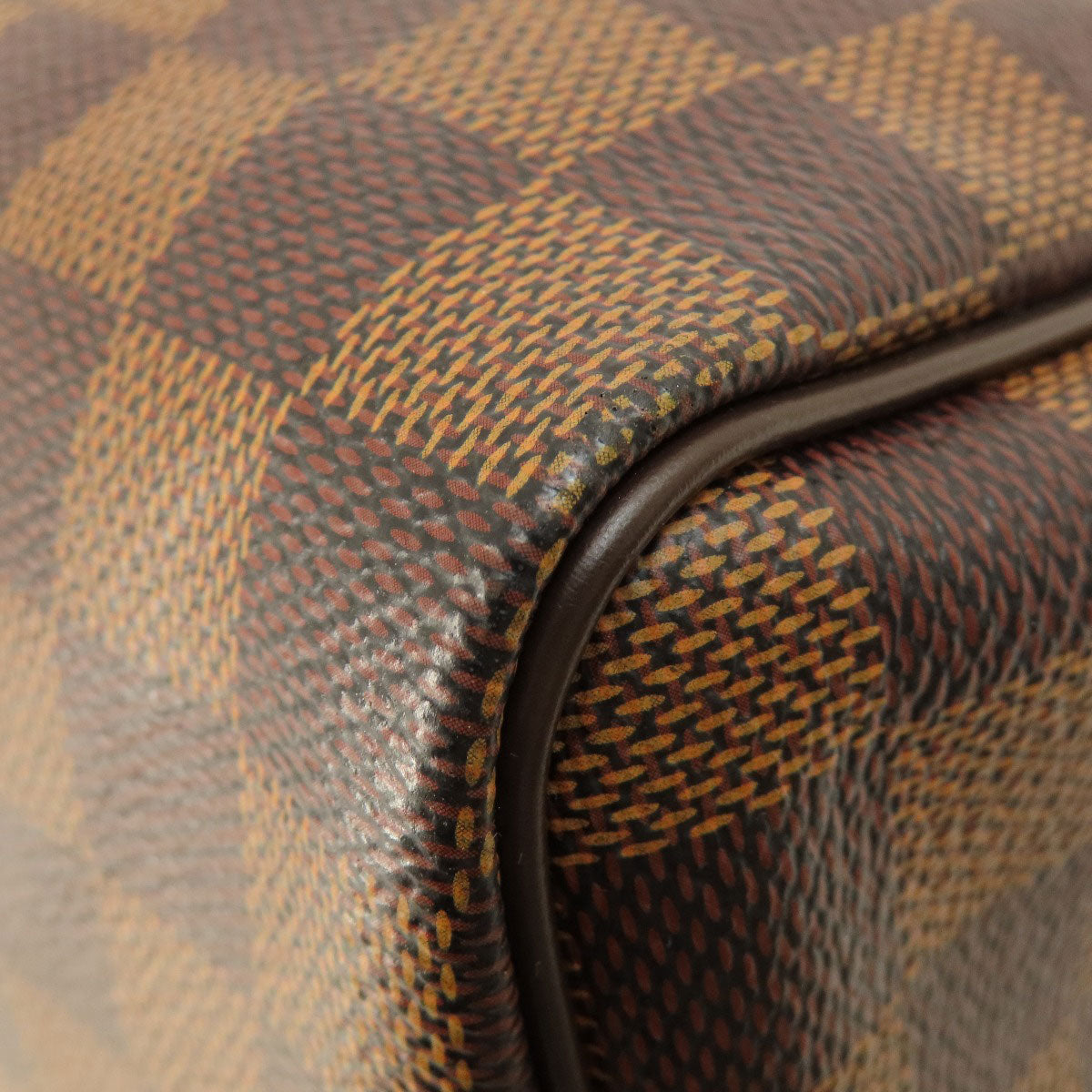 LOUIS VUITTON Boston Duffel bag N41532 Damier canvas Brown Speedy 25 Damier Ebene Women Used