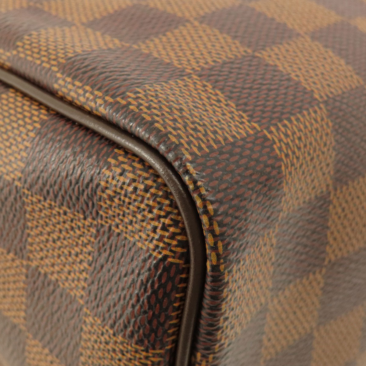 LOUIS VUITTON Boston Duffel bag N41532 Damier canvas Brown Speedy 25 Damier Ebene Women Used